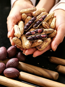 KUANGXIAOMING | Crispy Five-Spice Black Peanuts Snack