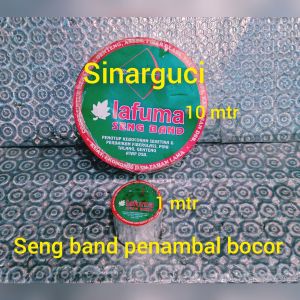 Seng Band Besar 10m 10mtr 10meter  Penambal Bocor Merk Lafuma