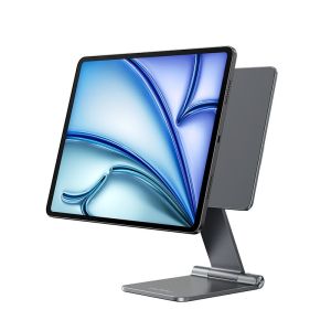 2024 New pro Magnetic Absorption Stand for 11 Inch And 13 Inch Tablets Foldable Desktop Support Bracket Digital Accessories