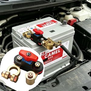 Car Battery Cut Off Switch 12V/24V ﻿Disconnect Automatic Circuit Breaker Anti-Power Off Leakage Protector Universal Auto Parts