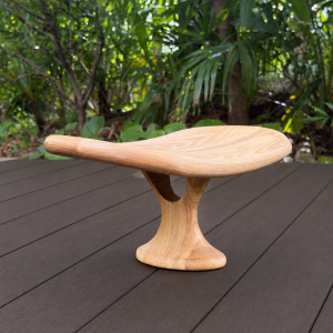 vivTree | Ancient Style Wooden Kneeling Zen Stool