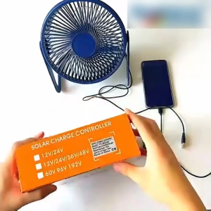 【COD/Original】MPPT Solar Charger 30A/60A/80A/100A 12V 24V 36V48V AUTO Battery Charger with LCD for lithium battery