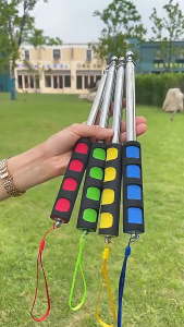 1.2M Telescopic Flag Pole Portable Flag Pole Stick Handheld Flag Stick With Lanyard Teacher Pointer