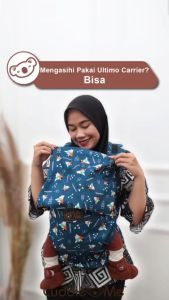 Cuddleme Ultimo Jacquard WCSSC | Usia 0 - 3 tahun | Gendongan Bayi Depan Hadap Depan Kangguru Lengkap Mshape M Shape SSC Newborn 3 Tahun