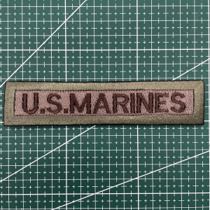 Naval Marine Corps Embroidered Magic Stick Chapter Chest Strip Outdoor Tactical Backpack Morale Badge Military Fan
