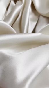 Vải Satin Mikado Màu Cam Vải Dày Dặn Dùng May Váy Qipao Thiết Kế Áo Cưới 1 Mét Bán Theo Chiều Dài