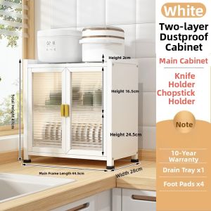 HANYUXUAN | Dust-proof Multifunctional Drying Dish Rack