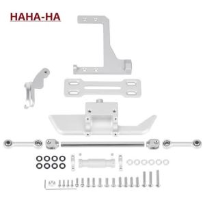 cale Hydraulic Steering Link 1Set Aluminium Servo Mount for 1/10 RC Crawler Vanquish VS4 10 Phoenix F10 Portal Axle Upgrade