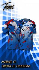 Jersey Running Dry Fit Pria Wanita – Kaos olahraga sport gym training