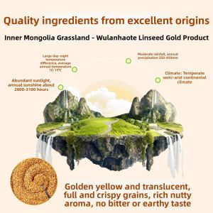 LuYuYa | Organic Healthy Flaxseed Powder