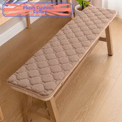 Thickened Wooden Red Teak Bench Seat Cushion Long Sofa Butt Pad Warmth Tea Chair Pad Simple Modern Style Universal Home Decor