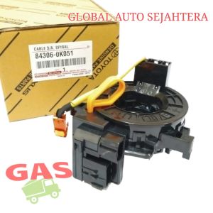 84306-0K051 Kabel Spiral Klakson Fleksibel Innova Hilux Fortuner Camry Altis Yaris Vios