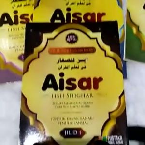 Aisar Lish Shighar Atau Aisar Lish Sighor Jilid 1 sampai 5 Buku Tajwid Anak Belajar Membaca Al Quran Hingga Mahir