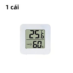 Máy Đo Nhiệt Độ Và Độ Ẩm Kỹ Thuật Số Mini Cầm Tay Trong Nhà Với Màn Hình Hiển Thị Nhiệt Độ Và Độ Ẩm Cho Phòng Ngủ