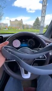 PUSAT GROSIR AS Cover Stir Silicon Cover Stir Mobil Anti Slip Bungkus Stir Semua Jenis Mobil Pelindung stir Mobil Penutup Setir Simple Dan Elegan