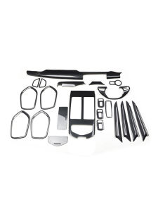 Right-Hand Steering Carbon Fiber Pattern Interior Patch for Maserati Quattroporte 13-22 Models Car Modification Sticker