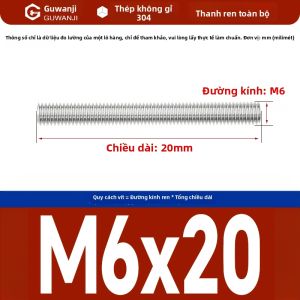 GUWANJI | Thanh ren inox 304