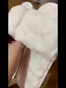 Womens Plush Cotton Slippers Fur Velvet Slippers Fur Velvet Slippers Casual Cozy Home Shoes