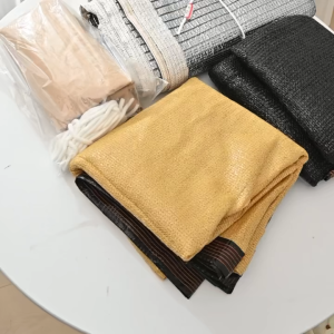 Anti-UV Shade Net Black Sunshade Cloth for Garden Plants Pool Camping Awning Car Cover