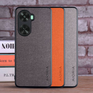 Case for Huawei Nova 12S 5G Textile Leather Fashion Soft TPU Hard PC 3 in1 material for Huawei Nova 12S 5G Case funda Coqua