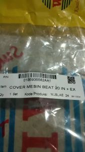 Cover Tutup Mesin Atas Bawah IN EX BEAT LED DELUXE 2020 2021 2022 2023 Merk Win