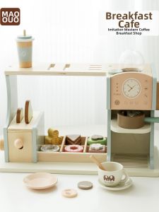 YOULEBI | Pretend Play Wooden Kitchen Toys Multifunctional