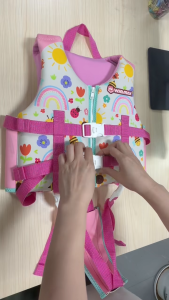 Winmax Swimsuits Double straps Buoyancy VestsLife Jacket Cute Cartoon Animal Swimsuits Waistcoats and Childrens Swimsuits