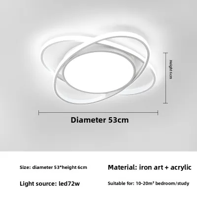 HONGJI | Remote Control Modern Simple LED Ceiling Light
