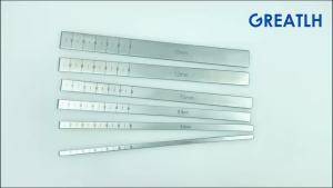 GREATLH 16.5cm Stainless Steel Bone Knife Bone Osteotomes Ultra-thin Bone Blade Orthopedic Instrument