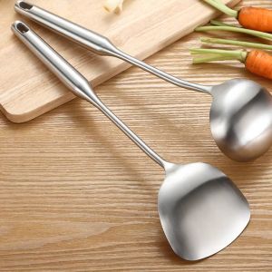 Stainless Steel Kitchen Utensil Cookware Cooking Spatula / Ladle