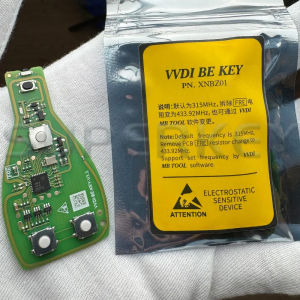 Xhorse VVDI BE Key V3.3 PCB XNBZ01EN For Mercedes Benz BGA NEC Remote Key Chip Improved Version Smart 433MHz 315MHz Green Board
