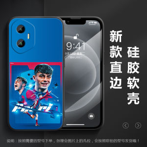 Silicone Phone Case Full Cover Protection Football Anti-Fall for Honor 300 Barcelona Creative Personalized Protective Shell