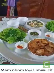 Mâm Nhôm Loại 1 Nhiều Kích Cỡ