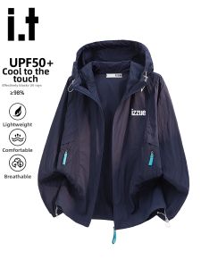 izzue | Mens Thin Ice Silk Breathable Sun Protection Jacket UPF50+