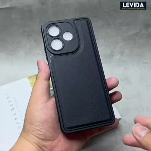 Softcase Leather Pro Macaron Black Oppo A5 Pro Oppo A79 5G
