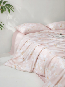 Boyang Home Textile | Cotton New Design Fresh Floral Bedding Set Four Pieces