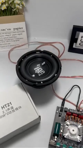 【COD】160W*2+220W ZK-HT21 DC15-36V 2.1 Channel Bluetooth Subwoofer Amplifier Board Power Audio Stereo
