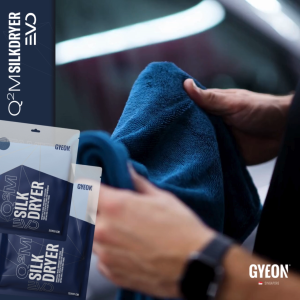 GYEON Q2M SilkDryer EVO 70x90cm (LARGE) - Ultra Absorbent Automotive Car Care Carwash Drying Silk Dryer Microfibre Towel