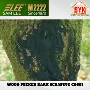 SYK Samlee C0601 2"x15" Wood Pecker Bark Scraping Heavy Duty Outdoor Gardening Tools Pengikis Kulit Kayu