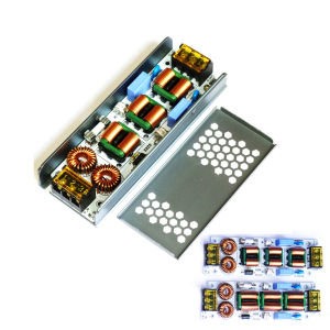 6A/10A 4-Stage EMI Filter | 110-220V AC Power Purifier Noise sound  | Eliminate Current Hum for Audio Amplifier & HiFi System