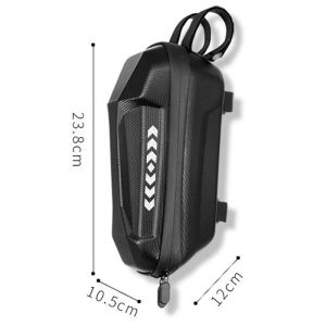 EELHOE | New Folding Bike Bag Balance Bike Electric Scooter Handlebar Bag EVA Hard Shell Waterproof Large CapacityAcc