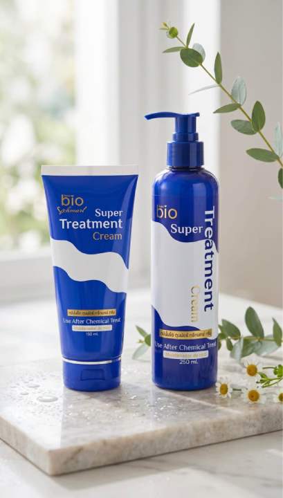 Green Bio Super Treatment Cream Repair Hair 150ml / 250ml Original