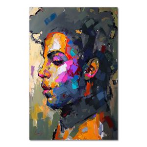 BILIBILI | Hiện Đại Trừu Tượng Chân Dung Tranh Canvas Hoàng Tử Rogers Nelson Nghệ Thuật Treo Tường Poster Unframed Trang Trí Nhà Cho Phòng Khách