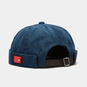 Pure Cotton Landlord Hat KOPIAH / PECI MIKIHAT Sailor Cap Beanie Brimless Cap