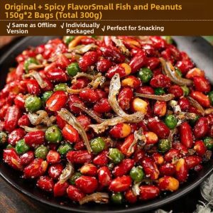Instant Peanuts 5 Flavor Spicy Roasted Snack