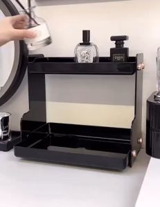 ~SG Stock~ Multi Storage Rack Desktop Rack Table Rack Desktop Shelf Countertop Rack Makeup Storage Rack Perfume Storage Rack