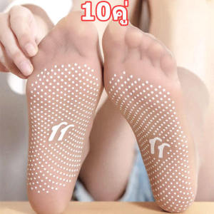 10คู่ ถุงเท้าผู้หญิง ถุงเท้ากันลื่น Womens Anti-slip Socks Ankle Socks