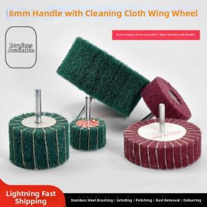 Polishing Wheel for Electric Grinder Stainless Steel Treatment With Handle