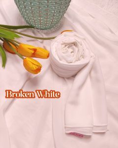 Hijab Pashmina Inner Polos Ceruty Babydoll Tidak Licin Mudah Di Bentuk