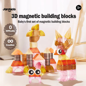 Jar Melo Magnetic building blocks large particles boys and girls childrens educational magnetic baby toys birthday gift